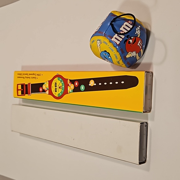 New M&M Character Watch And 1994 M&M Fun Watch Special Edition - Picture 13 of 13